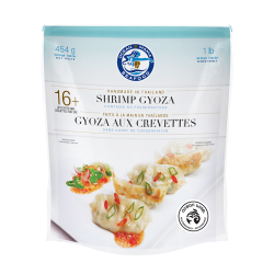 Ocean Wise Shrimp Gyoza - Package Design - Food Photography