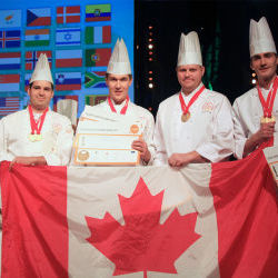 2 Gold Medal Finishes - 2010 Luxembourg ExpoGast - Culinary Team Canada